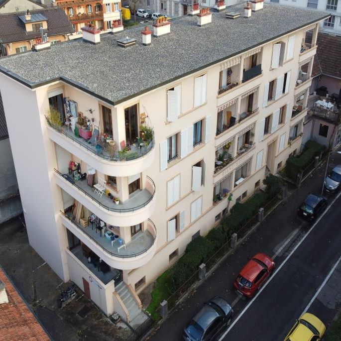 Bel appartement de 2.5 pièces au rez-de-chaussée à Vevey - Foto 1