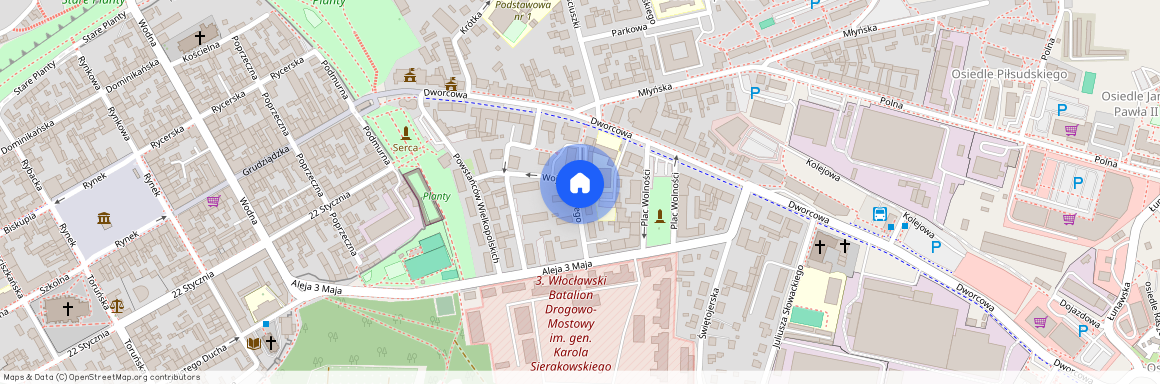 ul. Wojska Polskiego, Chełmno, chełmiński, kujawsko-pomorskie