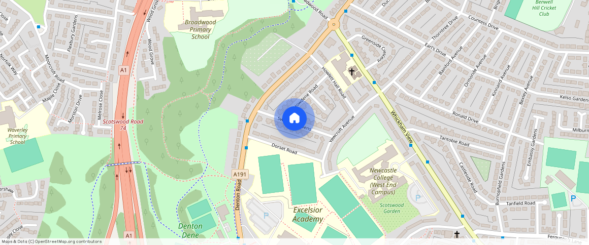 Swinley Gardens, Denton Burn, Newcastle Upon Tyne, NE15