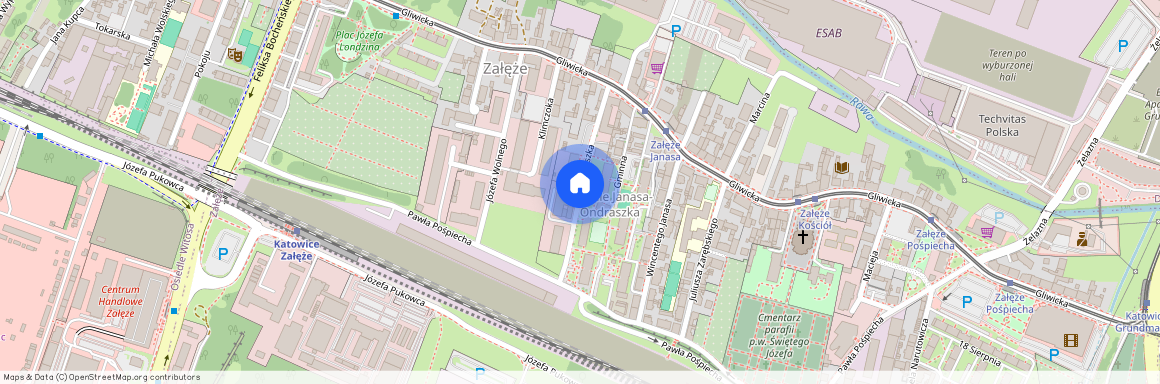 ul. Ondraszka, Załęże, Katowice, śląskie