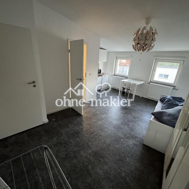 Apartment - Möblierte 1-Zimmer-Wohnung mit Einbauküche in Berlin nahe BER mit Anmeldung - Saniert! - Photo 1