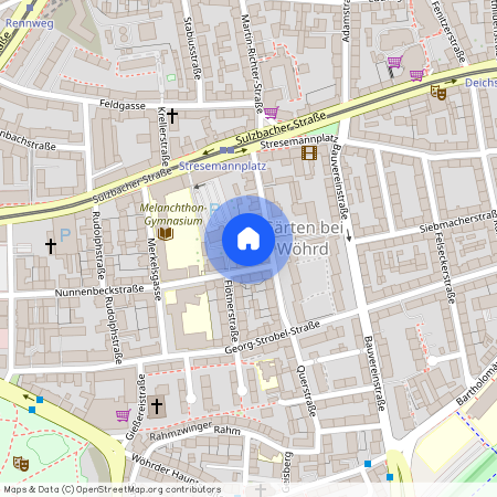 90489 Nürnberg (Mittelfr) - Oststadt