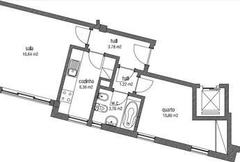 T1 Junto á Faculdade de Belas Artes