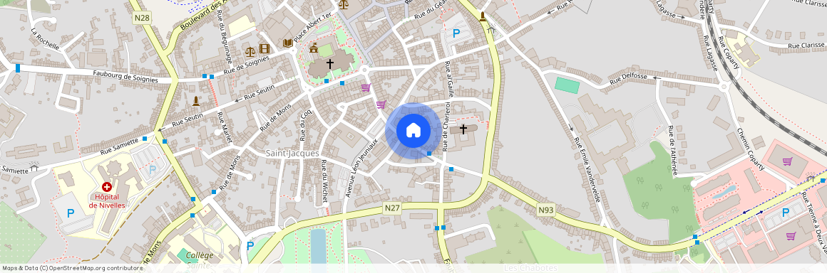 rue de Saintes, 31, 1400, Nivelles