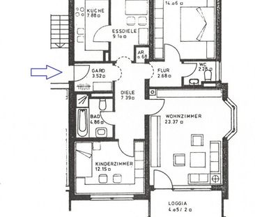 Ruhige Lage: 3-Zi. Wohnung Nbg. - Zerzabelshof / Wohnung mieten - Foto 1