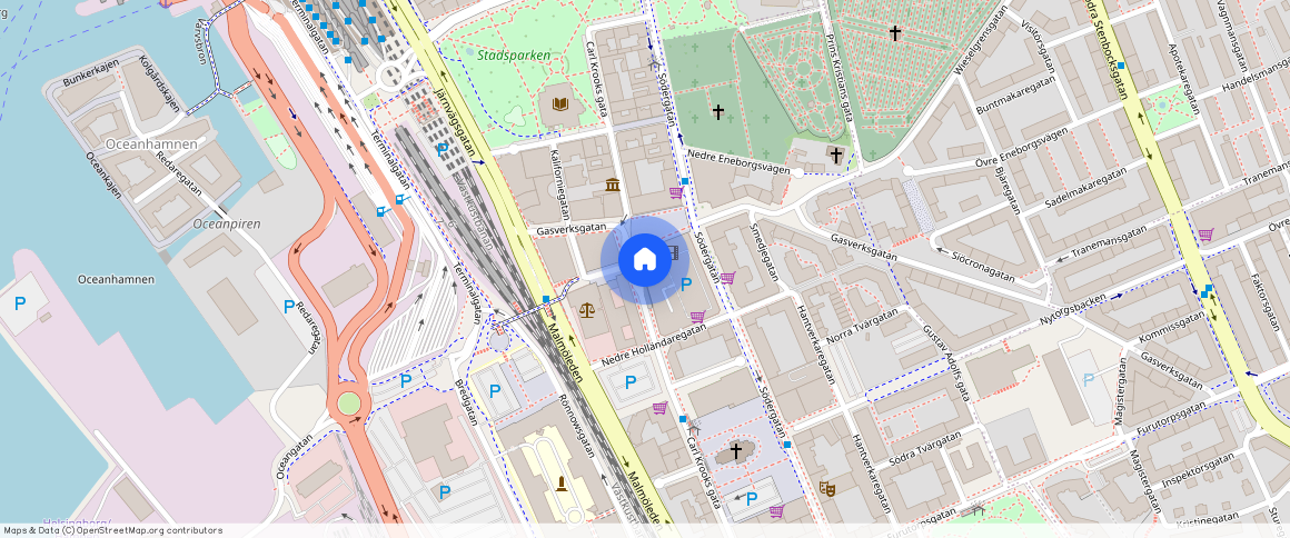 Söder, Helsingborg, Skåne, Carl Krooks gata 25 C