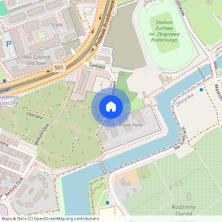 ul. Sadowa, Śródmieście, Gdańsk, pomorskie