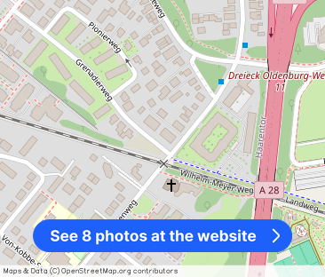 1-Zimmer-Wohnung mit Balkon in Oldenburg mieten - Photo 1