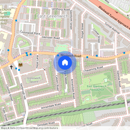 Union Park, Canary Wharf, SE10