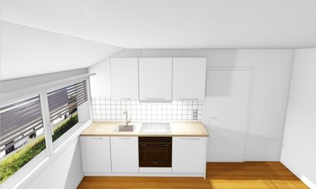 Dachwohnung mit neuer Einbauküche und Balkon im Herzen von Wyhlen - Photo 5