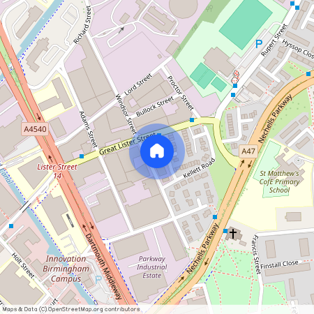 Windsor Street, Birmingham B7