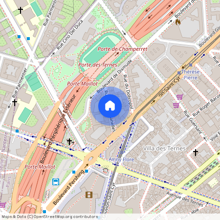 Paris XVII - rue des Dardanelles.