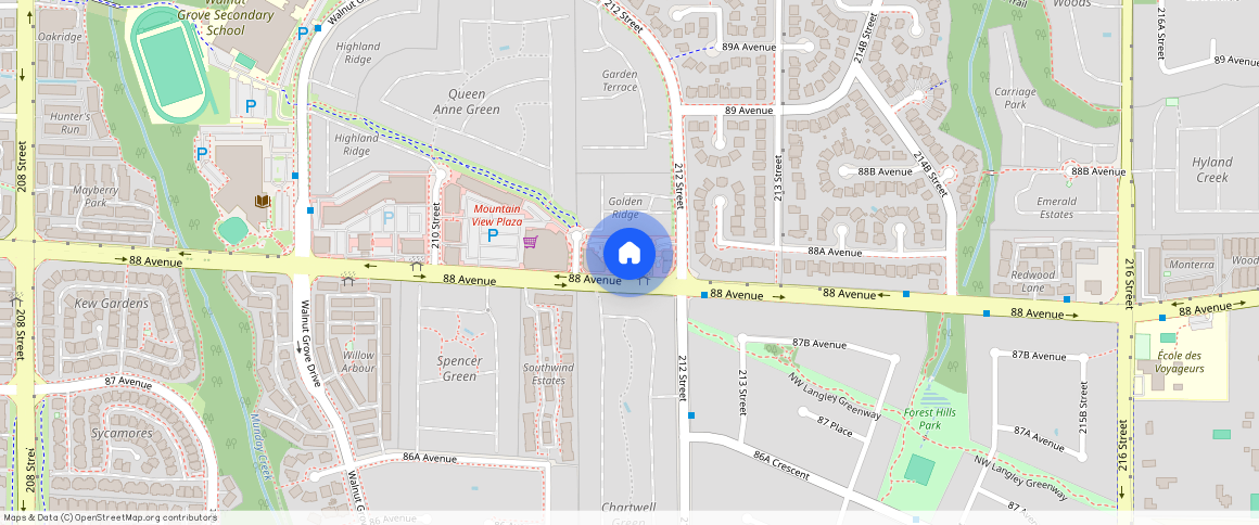 google map, Township of Langley, Township of Langley, Metro Vancouver, V1M 2G5