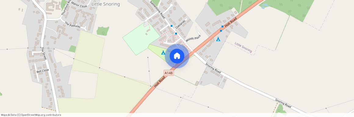 Holt Road, Fakenham, Little Snoring