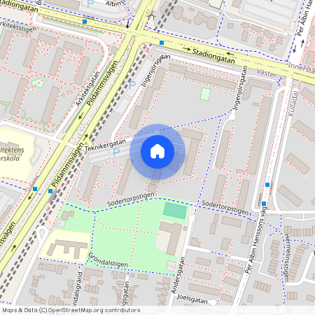 Teknikergatan 23A, Gröndal