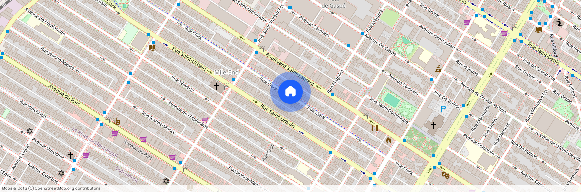 Rue Clark, H2T 2V2, Montréal