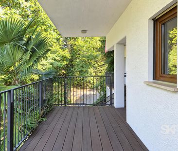 BREGANZONA - AFFITTASI APPARTAMENTO 2.5 LOCALI CON BALCONE SUL VERDE - Foto 5