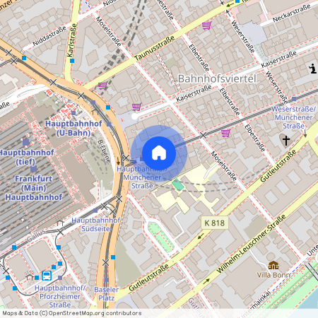 Münchener Straße 55, Frankfurt. Germany, Frankfurt Am Main