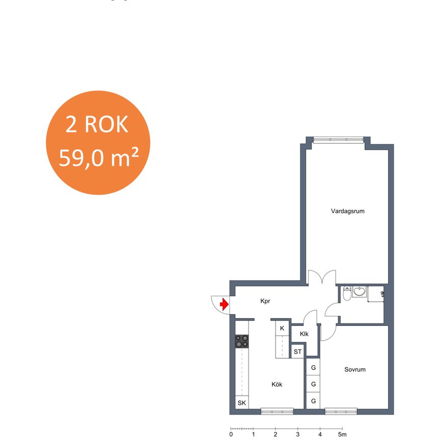 Göingegatan 6 B - Photo 2