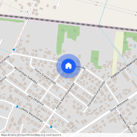 ul. Mikołaja Kopernika, Września, Września, wrzesiński, wielkopolskie