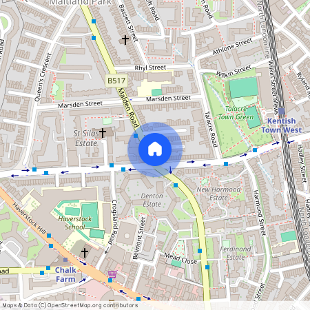 Queens Crescent, Chalk Farm, NW5