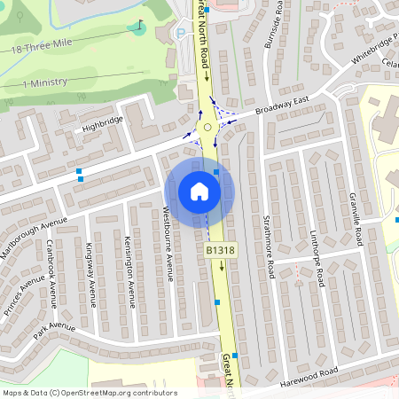 Great North Road, Gosforth, NE3