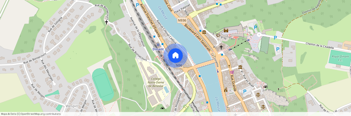 Rue de la Station 37, 5500 Dinant