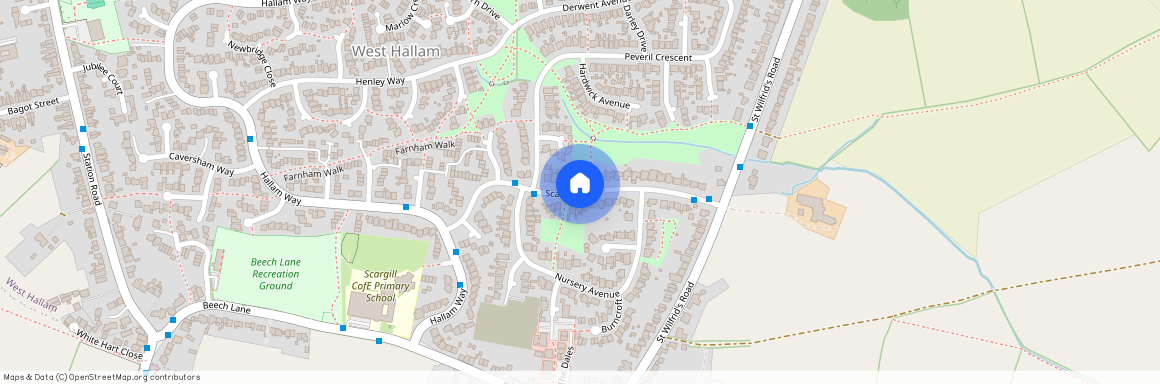 Scargill Road, West Hallam