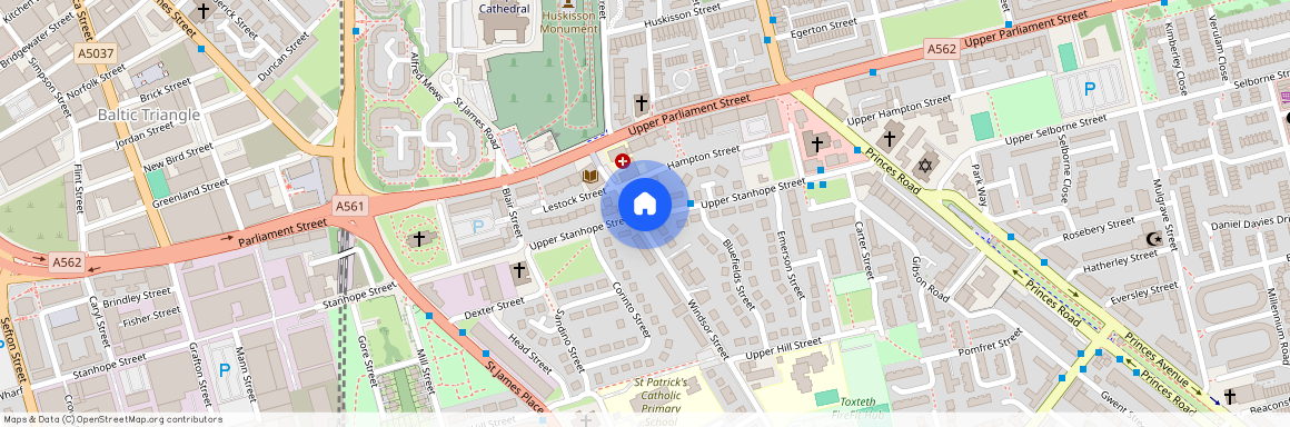 Upper Stanhope St, Baltic Triangle.