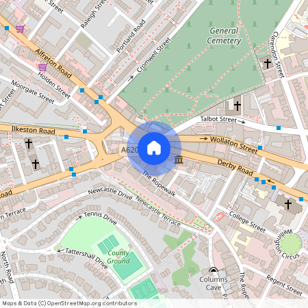 Derby Road, Nottingham, NG1