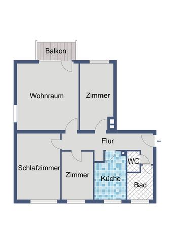 Familienwohnung mit Balkon sucht Nachmieter! - Foto 4