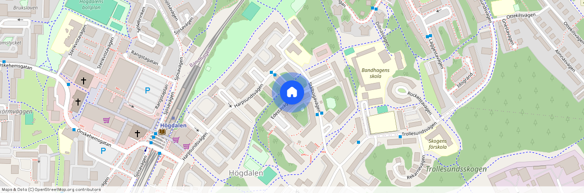 Edestavägen, Bandhagen