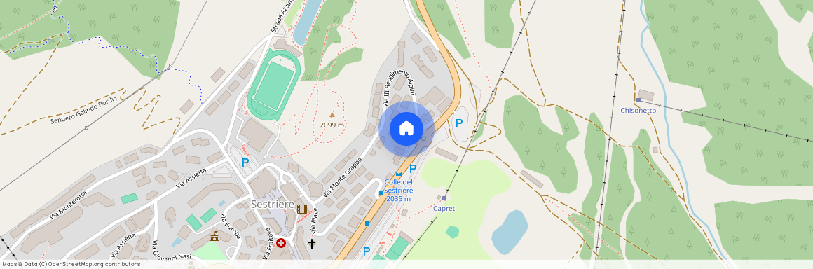 Via Pinerolo, 27, Sestriere