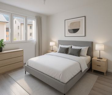 St-Imier, new 4.5-room apartment on the 1st floor with balcony - Photo 3