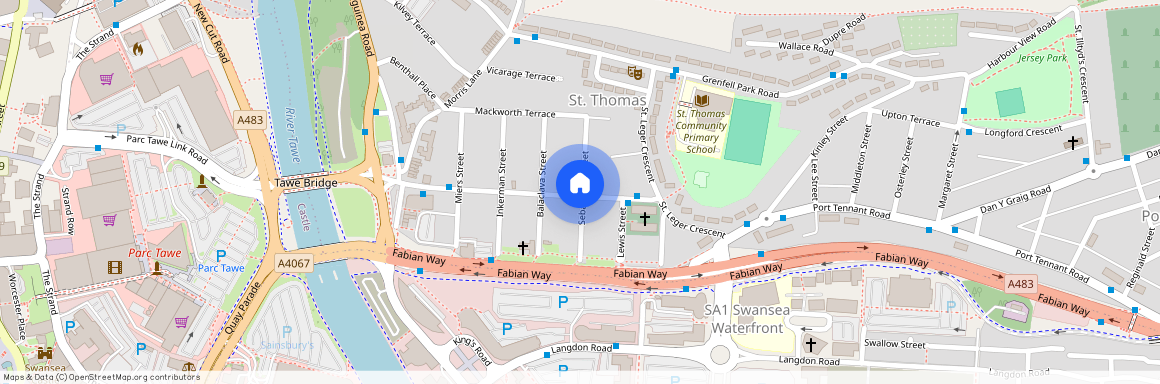 Sebastopol Street, St Thomas, Swansea