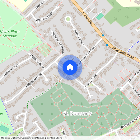 Cherry Garden Road. Canterbury