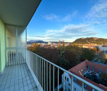 SCHLOSSBERGBLICK - Helle 3,5-Zimmer-Wohnung mit Blick über Graz in ... - Foto 2