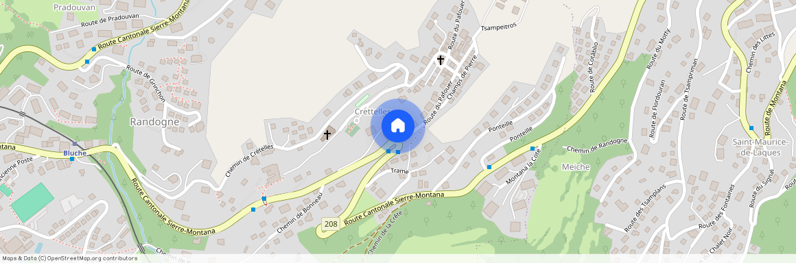 Rte Cant. Sierre-Montana 10, 3975 Randogne