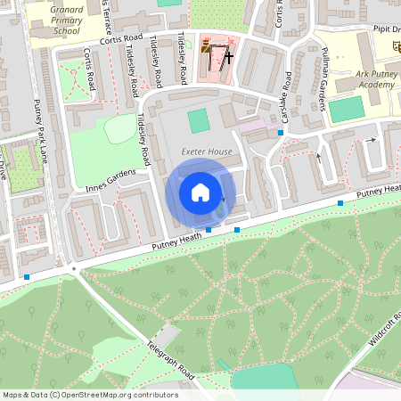 1-bedroom BALCONY flat overlooking Putney Heath, Tildesley Road, London, SW15