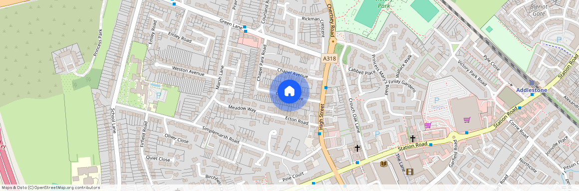 Chapel Grove, Addlestone, Surrey, KT15