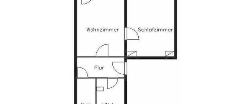 2-Raum-Wohnung in der City - Photo 1