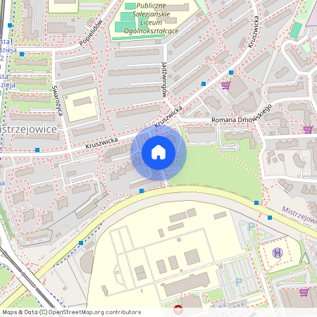 ul. Kupały, Mistrzejowice, Mistrzejowice, Kraków, małopolskie