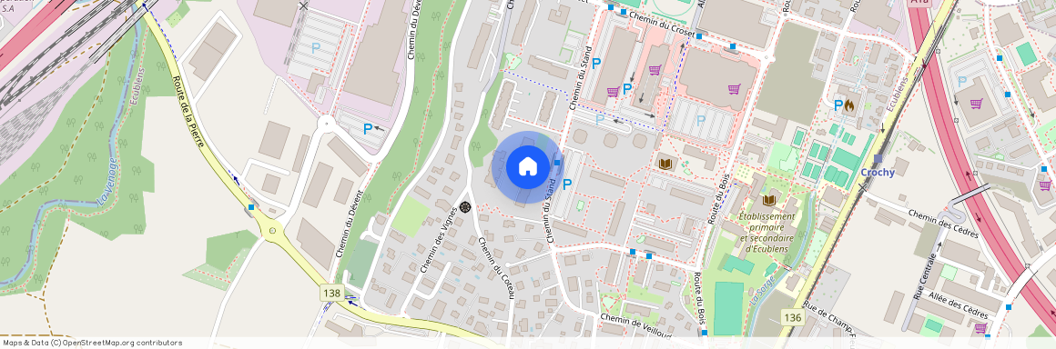 Chemin du Stand 13A, Ecublens