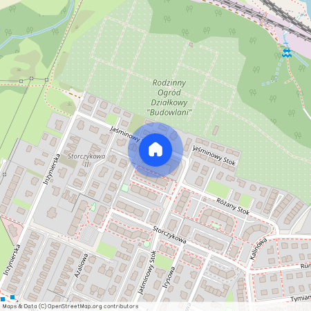 ul. Jaśminowy Stok, Kokoszki, Gdańsk, pomorskie