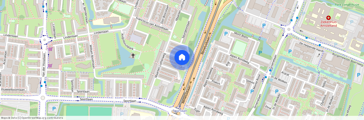 Maarten Lutherweg, Noord-Holland, 1185 AT, Amstelveen