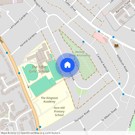 Wolsey Drive, Kingston upon Thames, Surrey, KT2