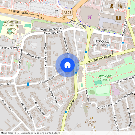 Queens Road, Aldershot, Hampshire, GU11