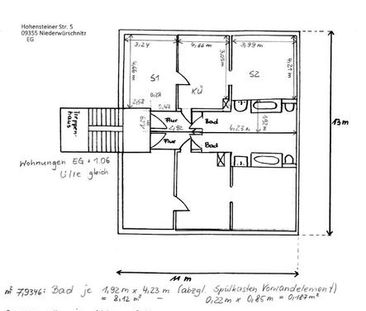 2 Raumwohnung Neu Saniert 399€ - Foto 1