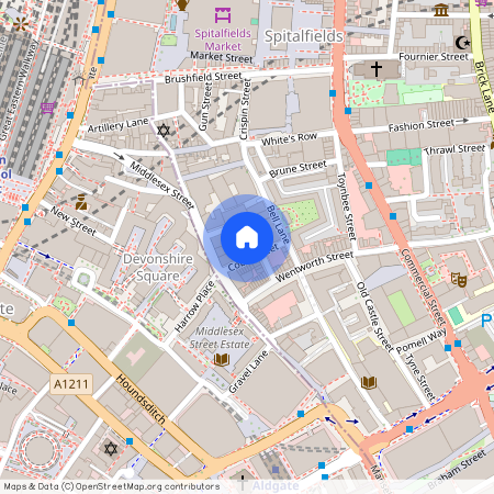 St Clements House, 11 Leyden Street, E1