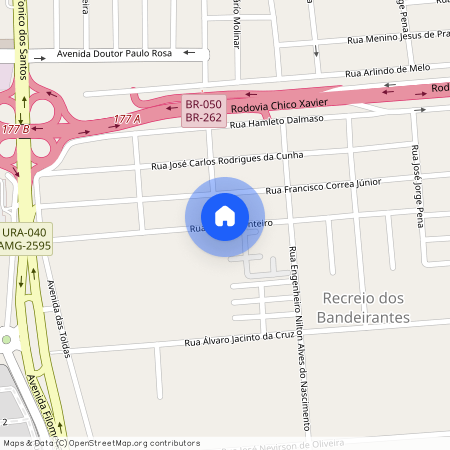 Recreio dos Bandeirantes, Uberaba, Minas Gerais, 38040520